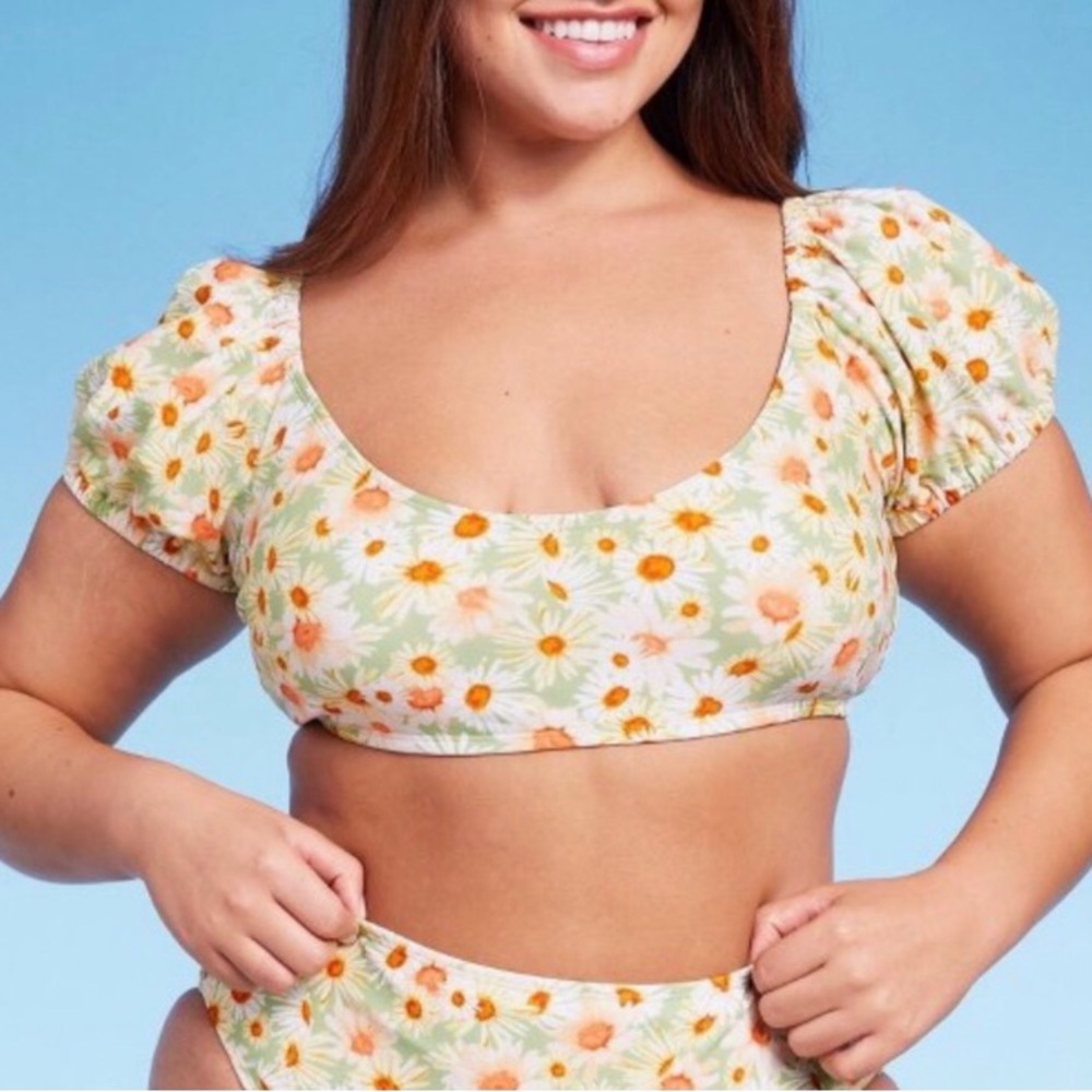 Wild Fable Daisy Swim Suit Top